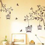 decals design tree with birds