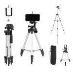 Tygot Adjustable Aluminium Alloy Tripod Stand Holder