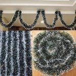 YNS Crafts Stock 10 pcs Green Garland for Christmas Ornaments