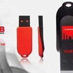 Strontium Pollex Pen Drive (Black/Red)
