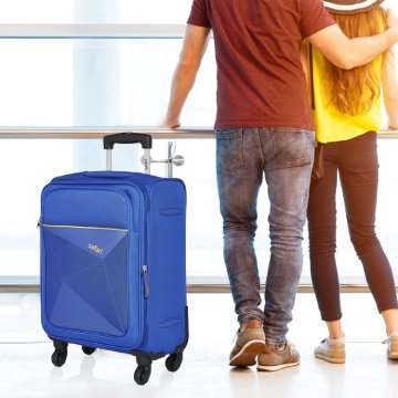 Safari 75 cm Blue Softsided Check-in Luggage