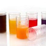 Angelware 6pcs plastic glass