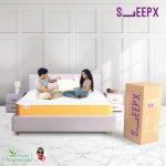 SleepX Dual Comfort Mattress 6 inch King Bed Size
