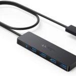 Anker 4-Port USB 3.0 Hub with 2 ft Extended Cable
