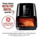 INALSA Air Fryer Digital Nutri Fry-1400W 4L