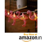 Quace String Lights (DC-PinkFlamingo-10LED)