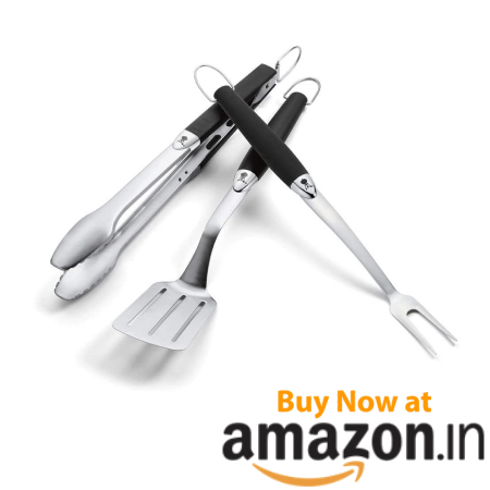 Weber Barbecue Tools Set 3 Piece (Stainless Steel)