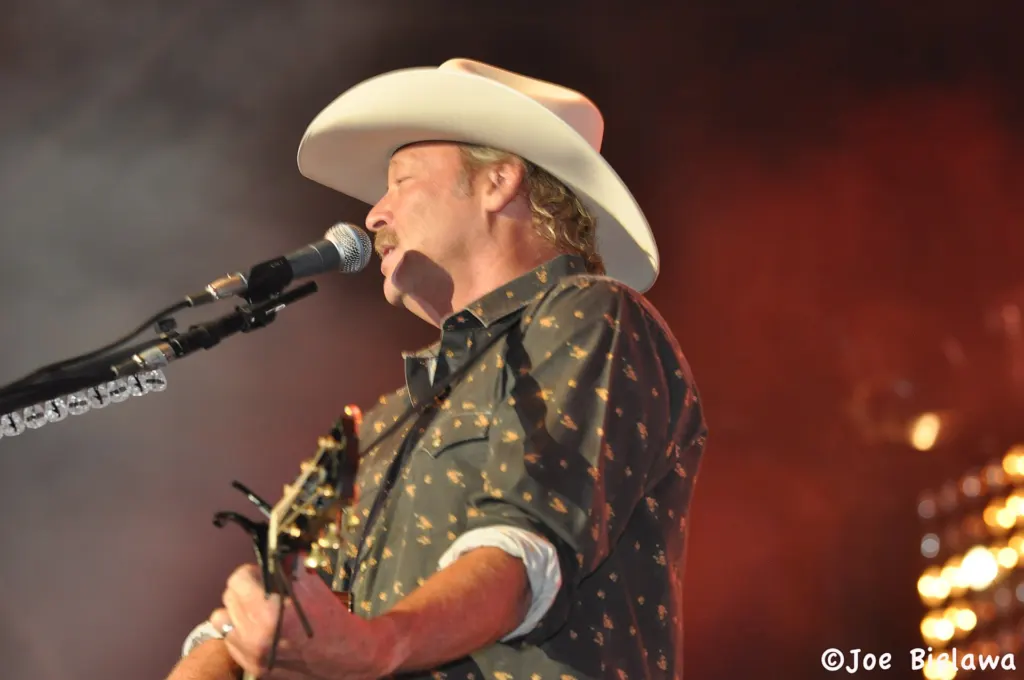 Country singer Alan Jackson photographed in August 2012