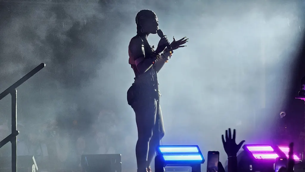 Doechii performing on the WorldPride Capital Stage in Washington, D.C., in June 2025