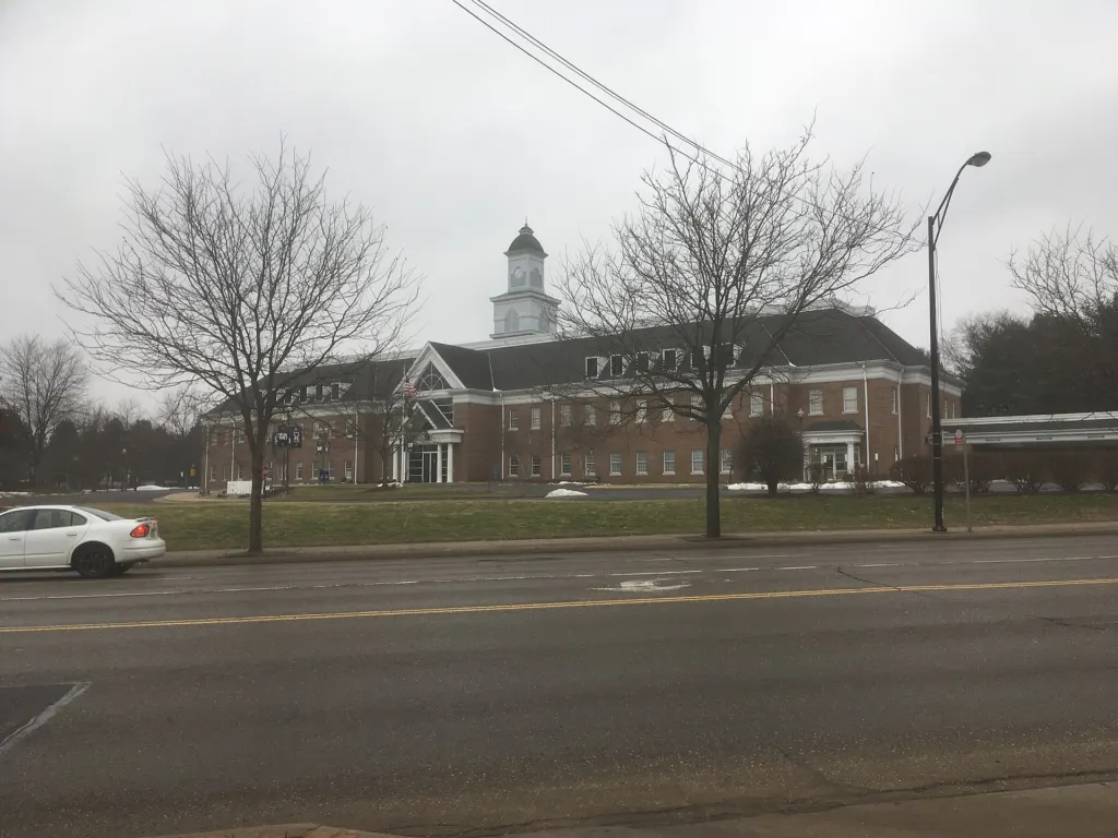 The I Promise School building, supported by the LeBron James Family Foundation, in Akron, Ohio