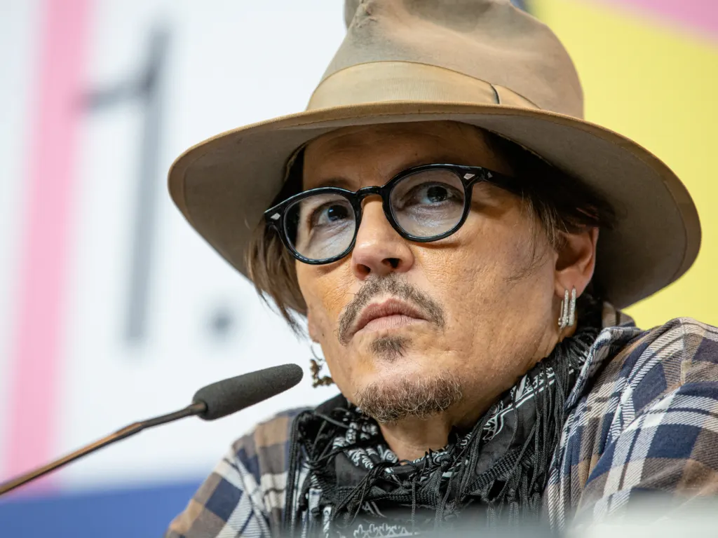 Actor Johnny Depp photographed at the Berlin International Film Festival (Berlinale) in 2020
