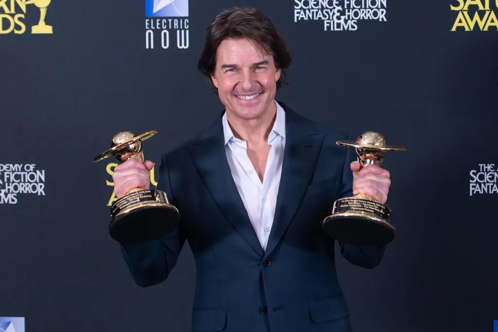 Tom Cruise at the Saturn Awards 2026 in Los Angeles, California
