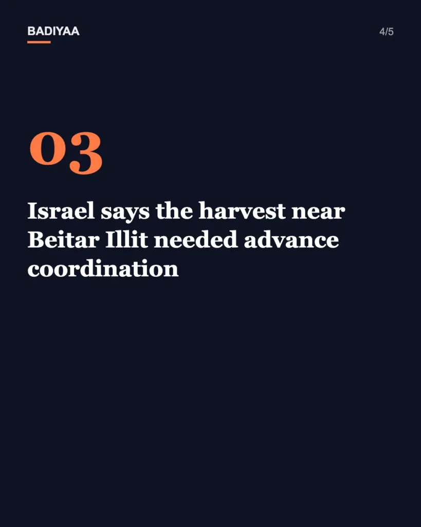 Slide 4 of 5: Brad Lander held for about three hours by Israeli forces at a West Bank olive grove, then released