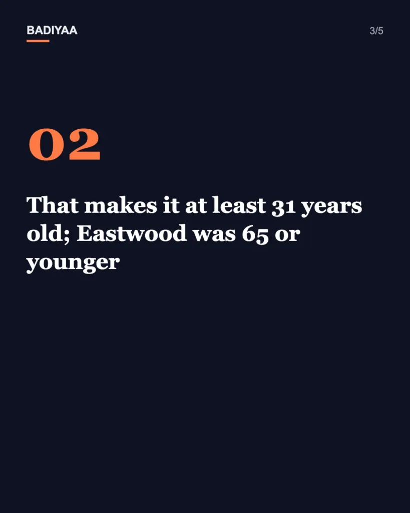 Slide 3 of 5: Clint Eastwood’s viral ‘not like Europe’ quote at 96 is a retranslated remark at least 31 years old