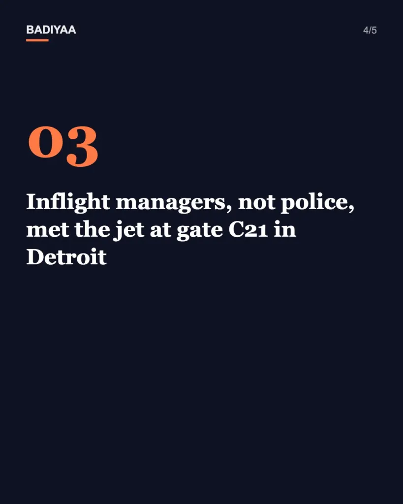 Slide 4 of 5: Captain asks for supervisors at Detroit gate after flight attendants clash on Delta Connection jet