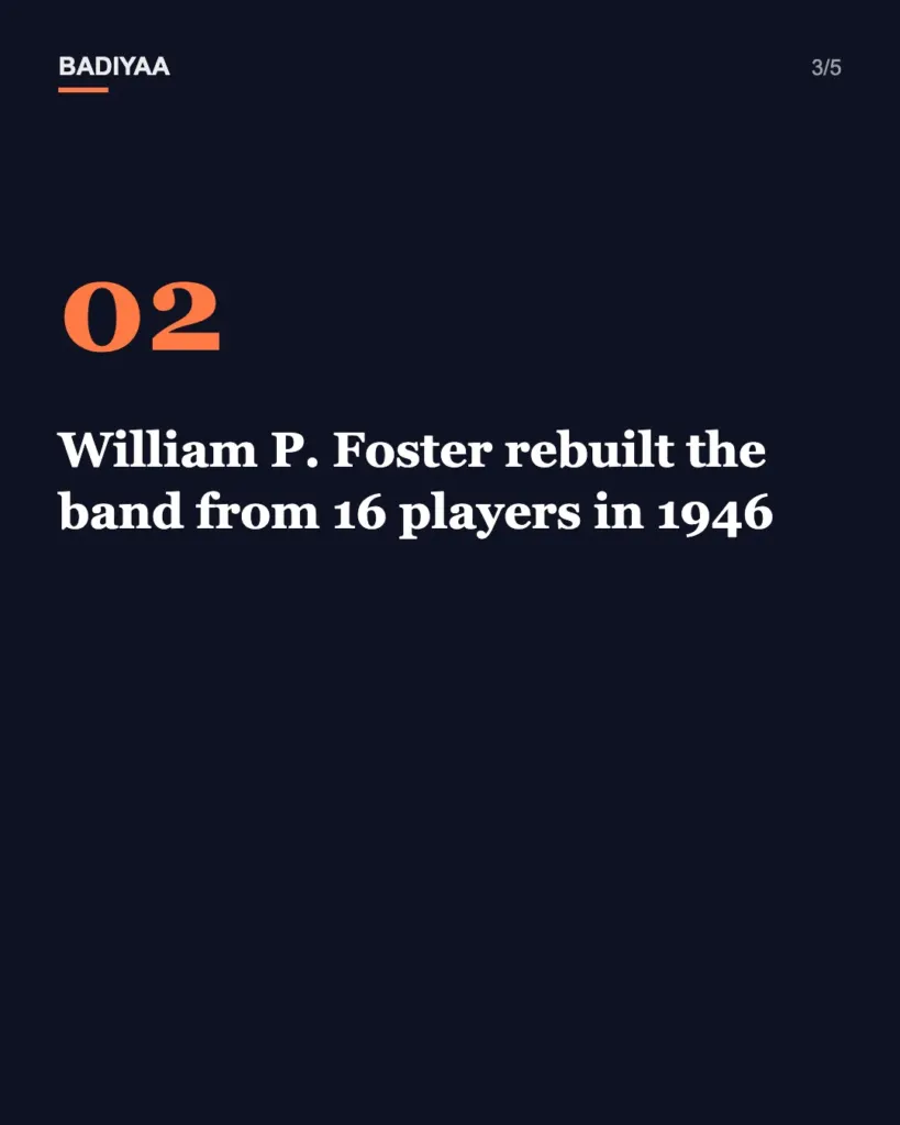 Slide 3 of 5: FAMU’s Marching 100 halftime at Jackson State homecoming trends after 27-17 loss in Mississippi