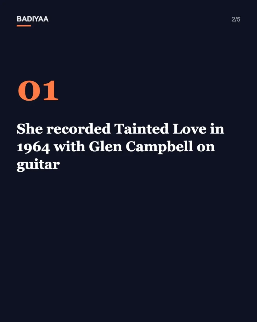 Slide 2 of 5: Gloria Jones turns 81: the Ohio-born Queen of Northern Soul who sang Tainted Love first