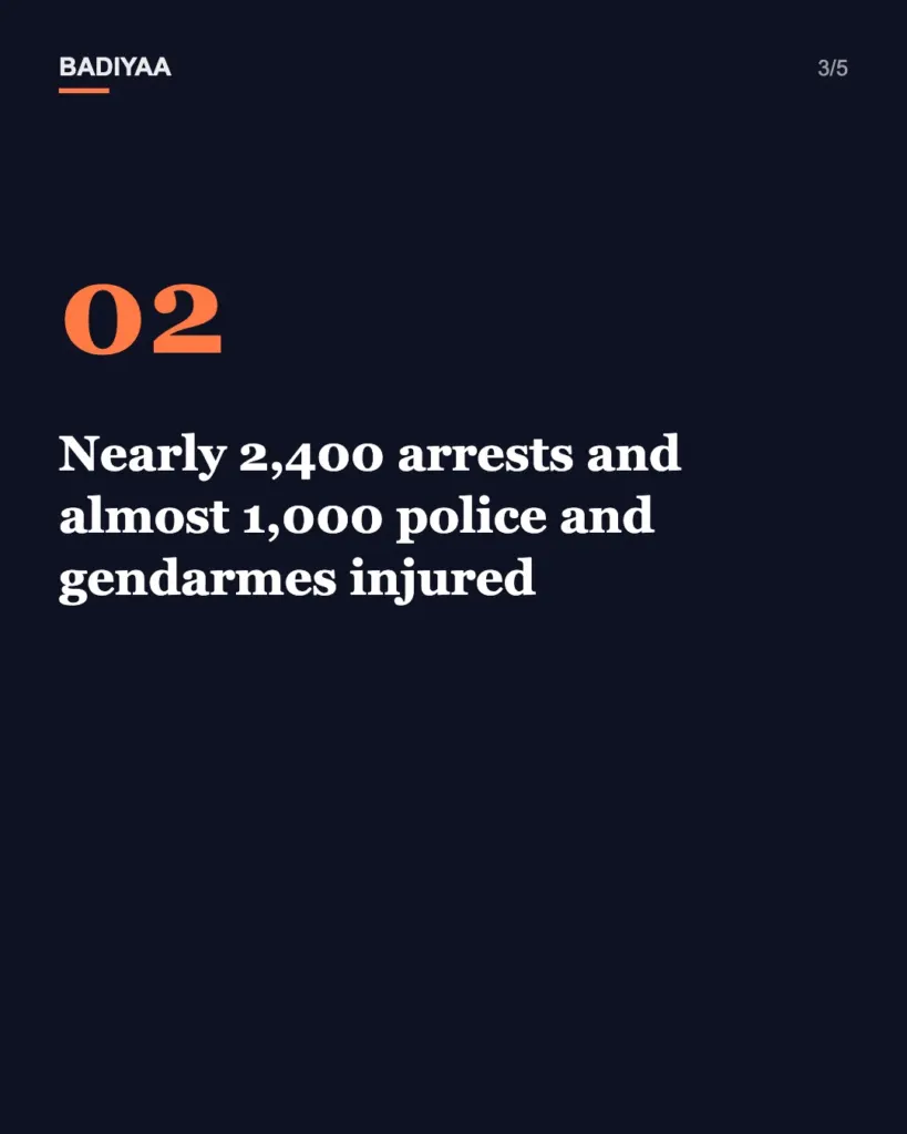 Slide 3 of 5: Macron calls foreign leaders’ comments on France’s riots ‘unacceptable’ and ‘stupid’ before new protests