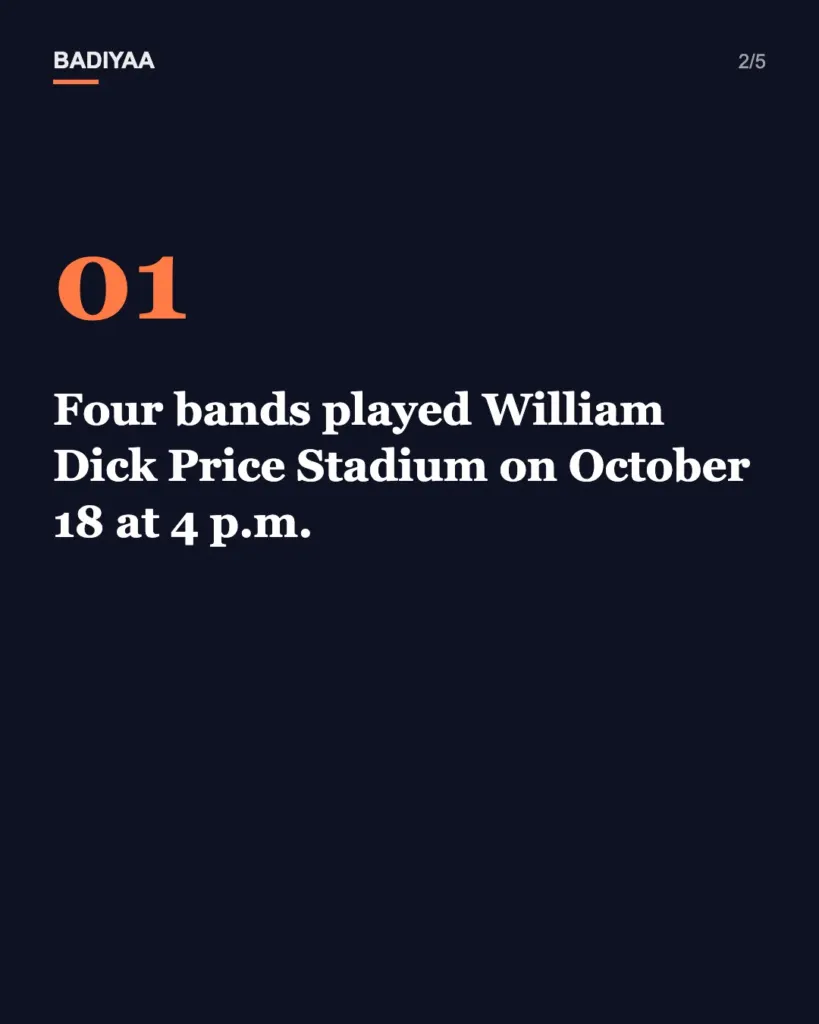 Slide 2 of 5: Missy Elliott’s HBCU band battle fills Norfolk State stadium with four Virginia and North Carolina bands