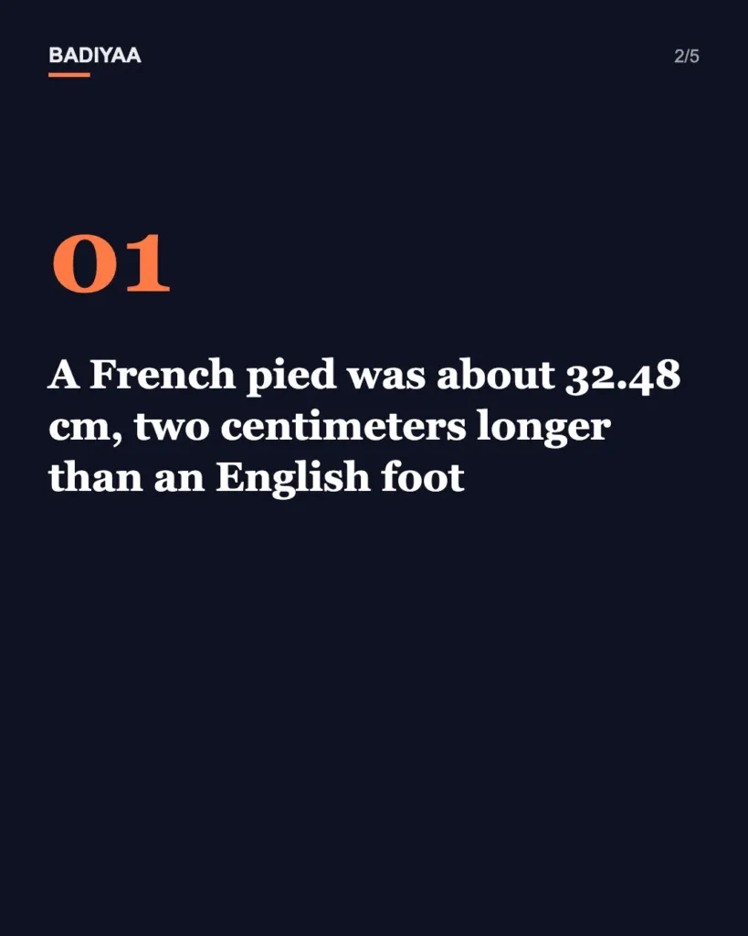 Slide 2 of 5: Napoleon was not short: his 1821 Saint Helena measurement was in French feet, about 5 ft 6½ in