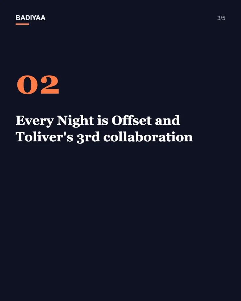 Slide 3 of 5: Offset and Don Toliver flip Jodeci’s Freek’n You in Every Night video before GMFU arrives October 23