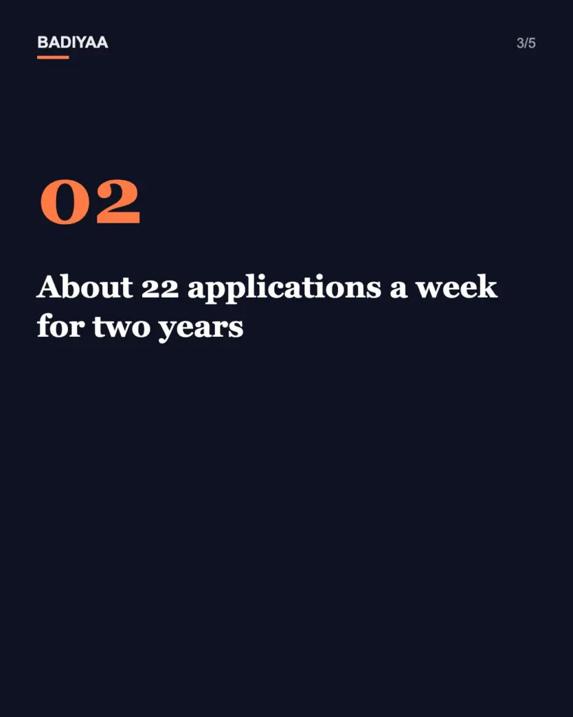 Slide 3 of 5: Princeton PhD Jack Weis says 2,300 job applications in two years have not landed him a job