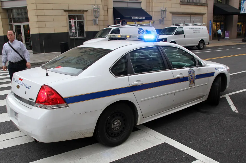 A United States Park Police car