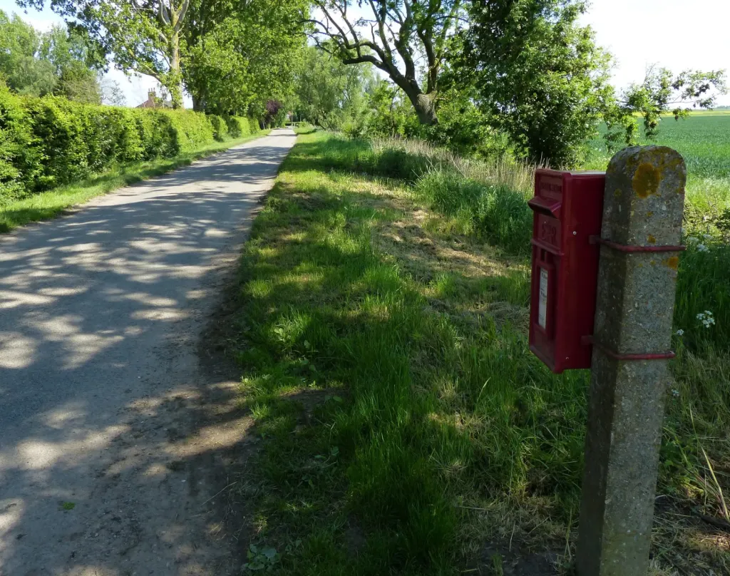 A Royal Mail postbox