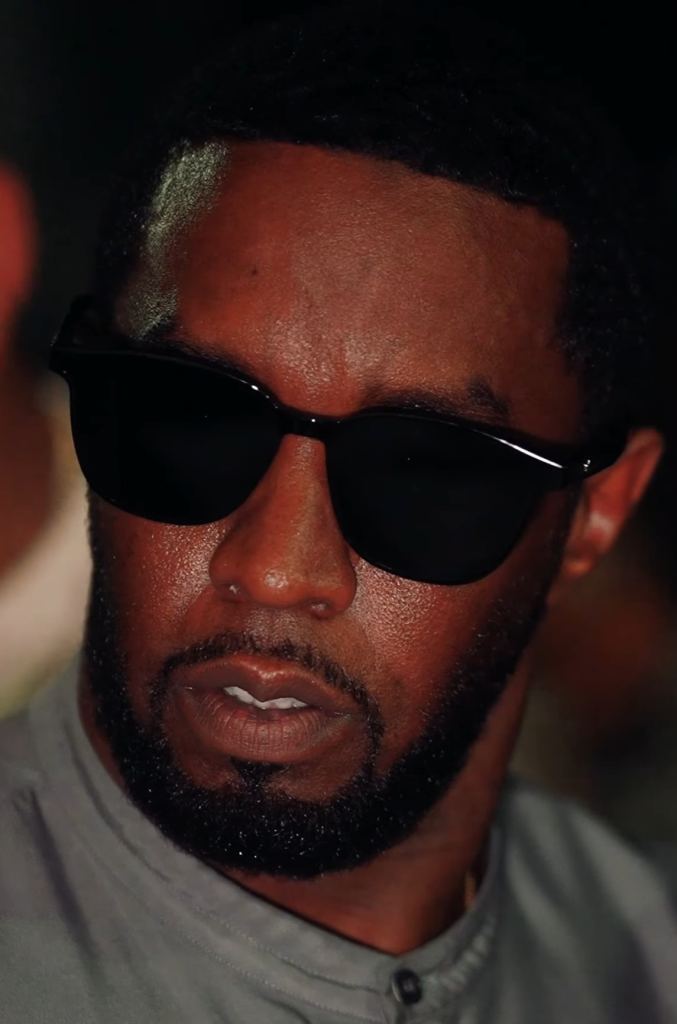 Sean Combs during an interview 2023 talking to HOTSPOT ATL about Kathy Hughes
