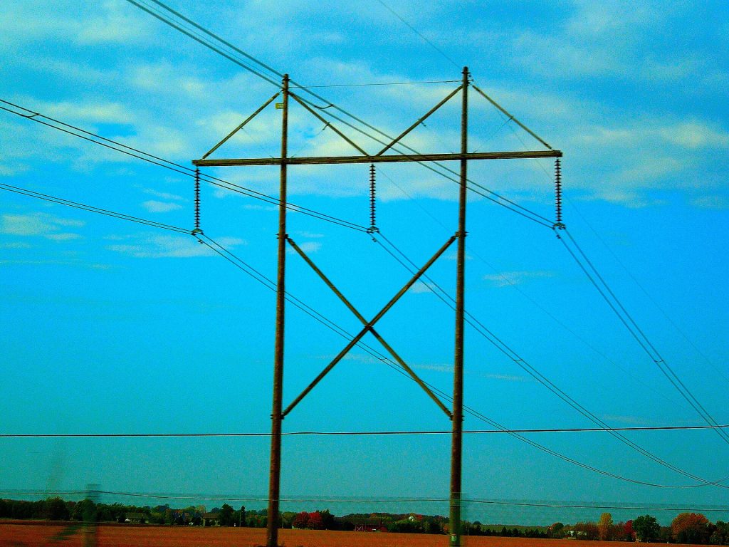 An American Transmission Company high-voltage line in Wisconsin