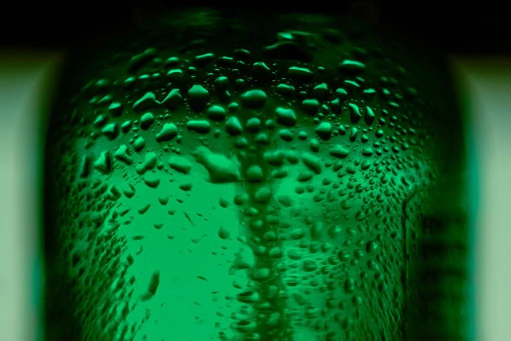 A spray bottle